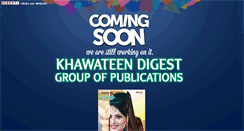 Desktop Screenshot of khawateendigest.com