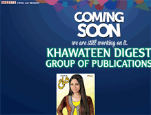 Tablet Screenshot of khawateendigest.com